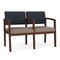 Lesro Lenox 2 Seat Tandem Seating W/ Arm, 44 in W 26 in L 31.5 in H LW2103 - alternate 1